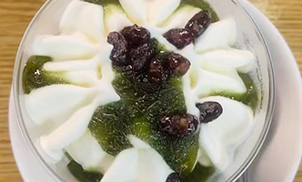 抹茶＆バニラ アイス