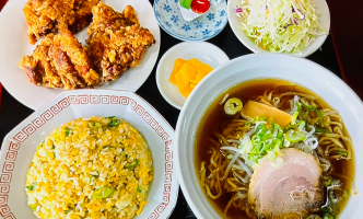 若鶏の唐揚げ定食