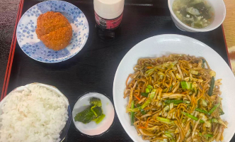 ソース焼きそばランチ